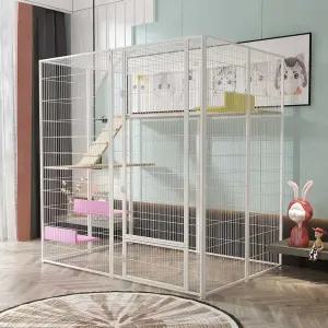 실내용 대형 고양이 펜스 클라우디나 놀이터 타워 강아지