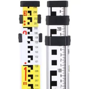 눈금자 스타프 막대자 수심 폴대 토목 접이식 측량 정밀