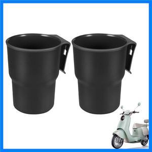 클램프가있는 2PCS 오토바이 컵 홀더 자동차 에어 벤트 컵 홀더 오토바이 자전거 전자 자전거 용 범용 물병