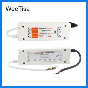 5V 전원 공급 장치 12V LED 드라이버 5 볼트 전원 어댑터 12 볼트 60W 72W 100W AC 110V 220V ~ DC 5V 12V