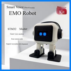 AI 버전 EMO 데스크탑 로봇 - ESP32 메인 컨트롤 지능형 대화 및 춤추는 로봇 지능형 바디 키트