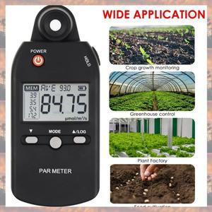 2025 트렌드 PAR 미터 조도계 PPFD 퀀텀 센서 풀 스펙트럼 기록 기능 실내외 식물 조명