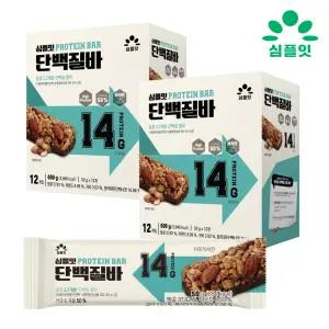 심플잇 단백질바 (50g x 12입) x 2박스 (총 24개입) 프로틴바