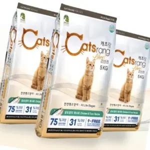 고양이사료 5kg 반려묘 기호성 수제 사료 모든 연령대 취향 저격 (WFK6B2I)