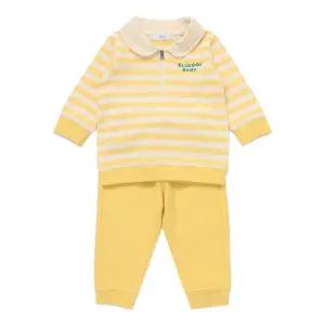 [롯데백화점]블루독베이비 YE)와플상하복세트B 45A70-672-07