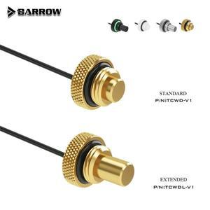 바로우 TCWD-V1 G1/4'' 10K 온도 방수 밀폐 플러그 액세서리 표준 확장형 피팅 PC 수냉용