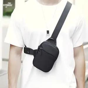 [하프클럽/]핏브루 미니 크로스 백 남녀공용 여행 방수 슬링백 가벼운 슬림