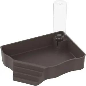 도마뱀 뱀 거북이 수염 용 목욕 수족관 장식을 위한 램프 초대형 파충류 수영장이 있는 플러시베이 급수기