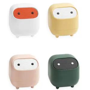 기숙사 학생방 책상 원터치 미니 쓰레기통 카페 아이방 화장대 슬림 소형 원룸