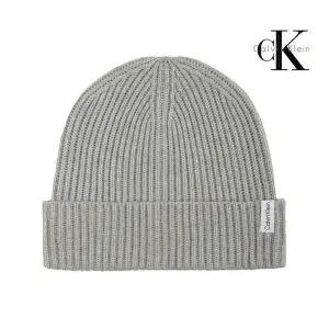 매장정품 캘빈클라인 정품 피셔맨 골지 니트 비니 모자 그레이 1410757
