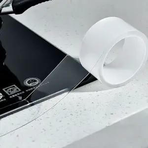 NEW_다름 틈새차단 투명 실리콘테이프 (5cmX10m) 욕실방수테이프 누수테이프