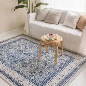 페르시안 카페트 무늬 러그 주택 빈티지 거실 레트로