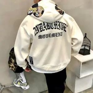 맨스토리 / 기모 박스 후디 카모 곰돌이 고딕 남자 후드집업