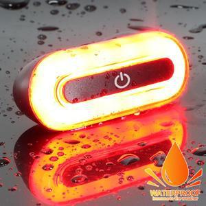 충전식 오토바이 헬멧 안전등 LED 스트로브 다용도 경고등 자전거 사이클링 후미등