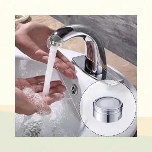 세면대 물튐방지 수도꼭지 절수 거품 헤드 에어레이터 교체