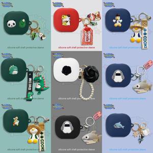 앵커 사운드코어 R50i NC 케이스 이어폰 실리콘 P30i 이어버드 큐트 상어 모양 소프트 보호 커버