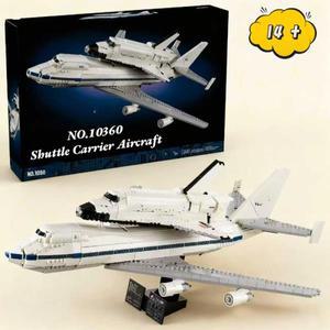 Moc 신형 2417 수송기 10360 블록 어린이 우주 비행기 블록에 적합