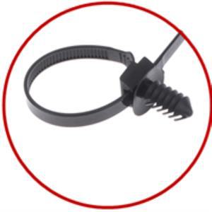 F 탈착식 나사형 M6 M8 M10 홀 나일론 플라스틱 차량 오토바이 케이블 타이 하네스 리테이너 클립 푸시