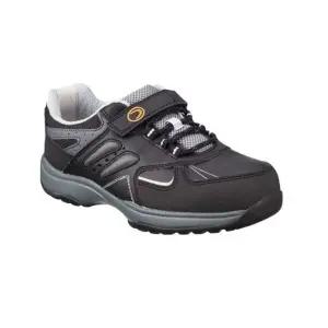 캐주얼 찍찍이 안전화 4in 블랙 작업화 경작업용단화 (WFKAC9D)