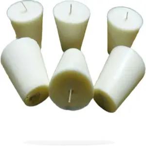 12 교체용 슈가 몰드 캔들 홀더 프리미티브 핏 인 틴 컵 보티브 IMP-654 가정용 핸드메이드 장식 장인 아트