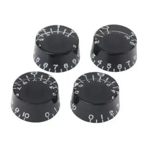 기타부품 Black pdt256 Speed-노브 4개세트 기타노브 악기소품 (WFK9PR1)