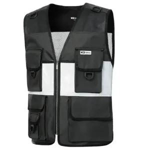 안전 작업 조끼 메쉬 현장용 공사복 베스트 K2 스타일 2605 (WFKA8BL)