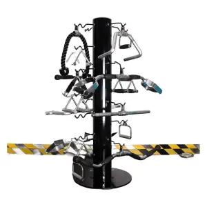 맥그립 렛풀다운 액세서리 거치대 보관 보관함 핸들 헬스 정리대 장비 위치