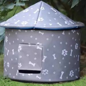 길고양이겨울집 보온 야외 그레이 고양이텐트 M 하우스 길냥이