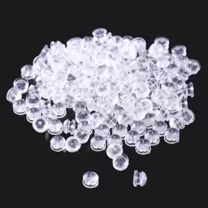 둥근형6mmX2p클러치 귀걸이뒷마개 비상용 둥근형6mmX2p 반원 귀걸이재료 2개 (WFKASDI)