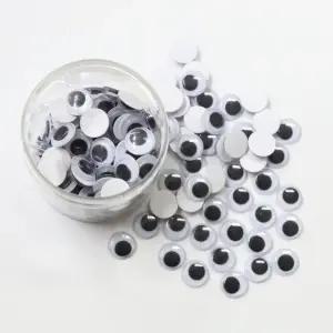 10mm인형눈알 캐릭터눈알 봉제인형 10mm 붙이는 장난감눈부자재 (WFKASIK)