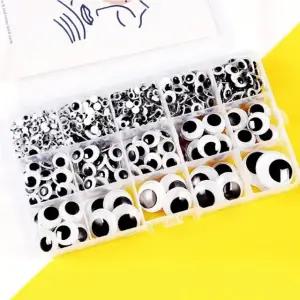 점착식 인형 눈알 소품 만들기 DIY 부자재 완구눈 (WFKAFLL)