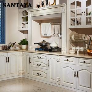 Santaya 커피 빈티지 구리 손잡이 전통적인 유럽 고전 가구 하드웨어 서랍 96mm 옷장 주방 손잡이