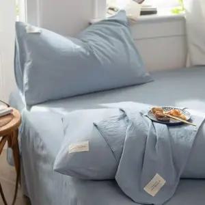 베개세상 순면 베갯닢 베겟잎 큰 피 커버 베개 배게 베갯잇 자루형 호텔 (WFKALRQ)