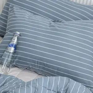 그레이 클래식 스트라이프 안티더스트 50X70 베개커버 베개커버5070 큰베개커버