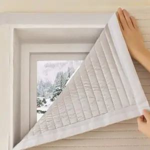 패딩커튼 누빔 방한 탈부착 외풍차단 방풍 찍찍이 거실