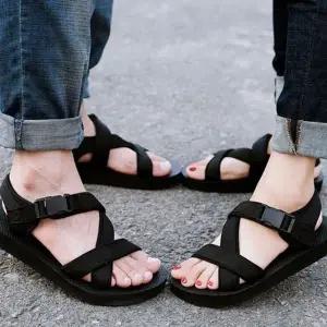 [하프클럽/]여름 샌들 여름용 슬리퍼 남자 여름 쪼리 탈착식