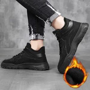 [하프클럽/]겨울 남성 등산화 키높이 워커화 스니커즈 운동화