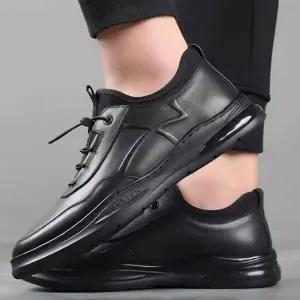 [하프클럽/]가죽 남성 슬립온 운동화 캐주얼 단화 남자 데일리