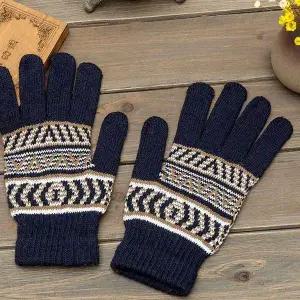 [하프클럽/]니트 장갑 털 등산 보온 방한 겨울
