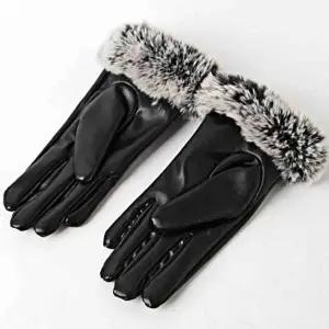 [하프클럽/]여성 겨울 장갑 털 커플 선물 직장인 윈드스토퍼