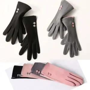 [하프클럽/]따뜻한 스마트폰용 터치장갑 융털 내피