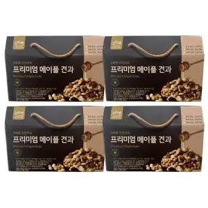 [오하루 자연가득] 프리미엄 메이플 견과 21g x 24개입 4박스 -SDL-