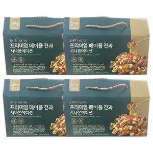 [오하루 자연가득] 프리미엄 메이플 견과 시나몬에디션 20g x 25개입 4박스 -SDL-