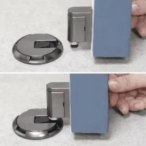 타공 무타공 원터치 도어스토퍼 현관 문고정 상가 스톱퍼 업소용 출입문