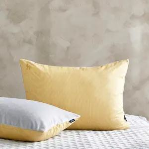 알레시 극세사 옐로우 베개커버(50x70cm)