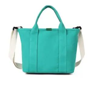 토드백 에코 데일리 크로스 캔버스 가방 그린