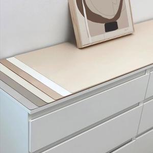 서랍장 매트 깔개 북유럽 티비장 30x120cm 색상메모 TV다이 거실장매트 화이트