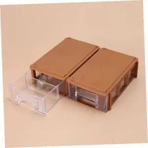 [하프클럽/]수납정리함 연결형서랍식멀티수납함2p세트사무용품정리