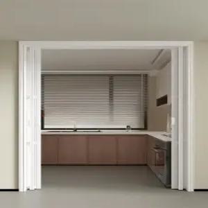 공간분리 접이식현관문 중문도어 슬라이딩  슬라이딩도어