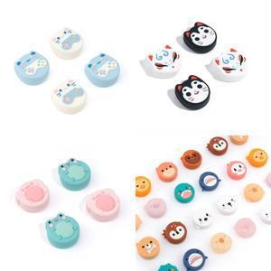 [호환품]개구리 여우 고양이 엄지 스틱 그립 캡 조이스틱 보호 커버 닌텐도 호환 Switch Oled NS Lite 조이